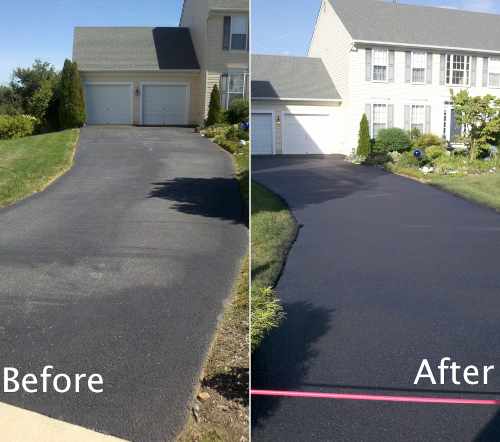 Paving Seal Benefits include protection from the elements, Freezing, oil, and water